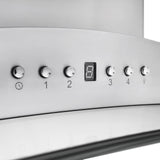 ZLINE Island Mount Range Hood in Stainless Steel with Built-in ZLINE CrownSound Bluetooth Speakers (GL9iCRN-BT) - (GL9ICRNBT30)