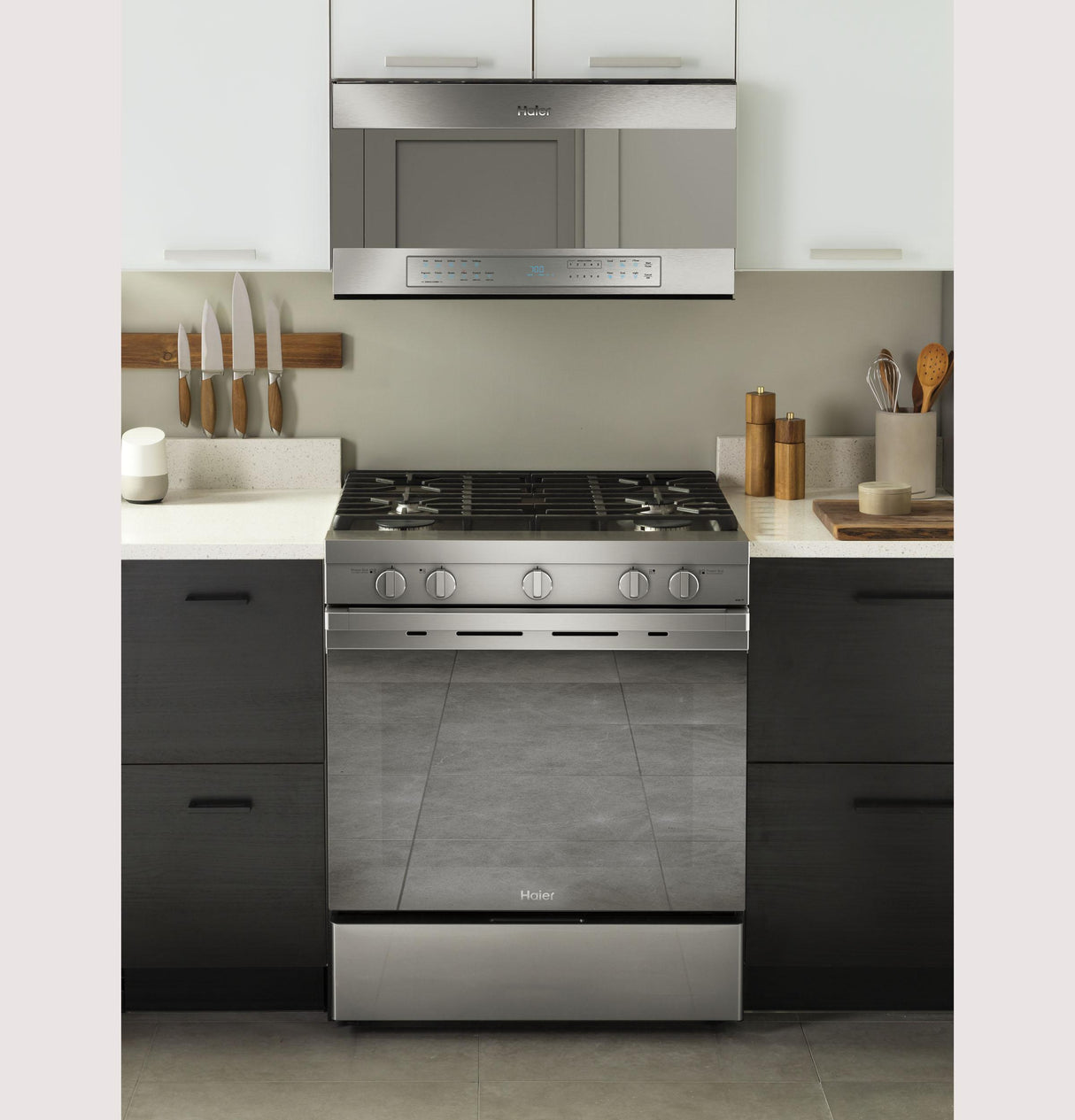 30" Smart Slide-In Gas Range with Convection - (QGSS740RNSS)