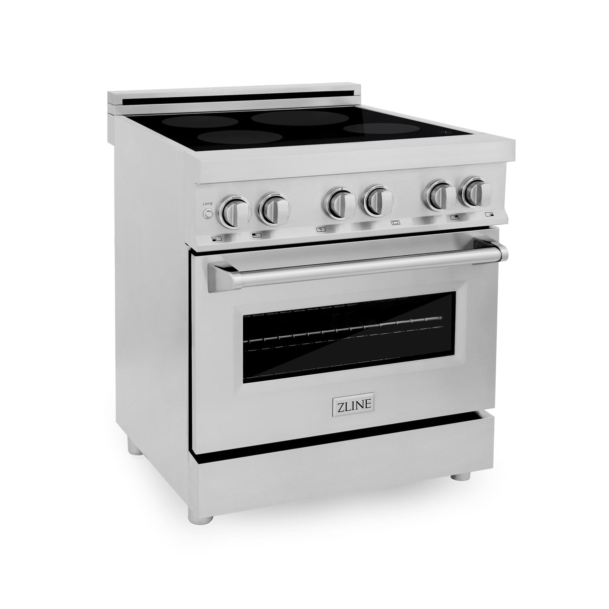 ZLINE 30" 4.0 cu. ft. Induction Range with a 4 Element Stove and Electric Oven in Stainless Steel (RAIND-30) [Color: Stainless Steel] - (RAIND30)