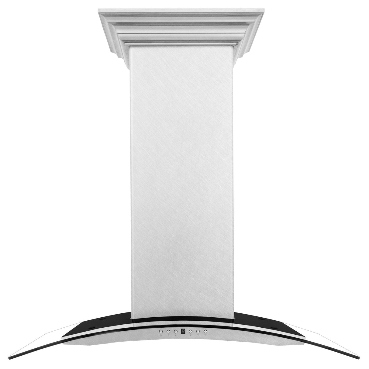 ZLINE Wall Mount Range Hood in DuraSnow Stainless Steel & Glass (8KN4S) - (8KN4S48)