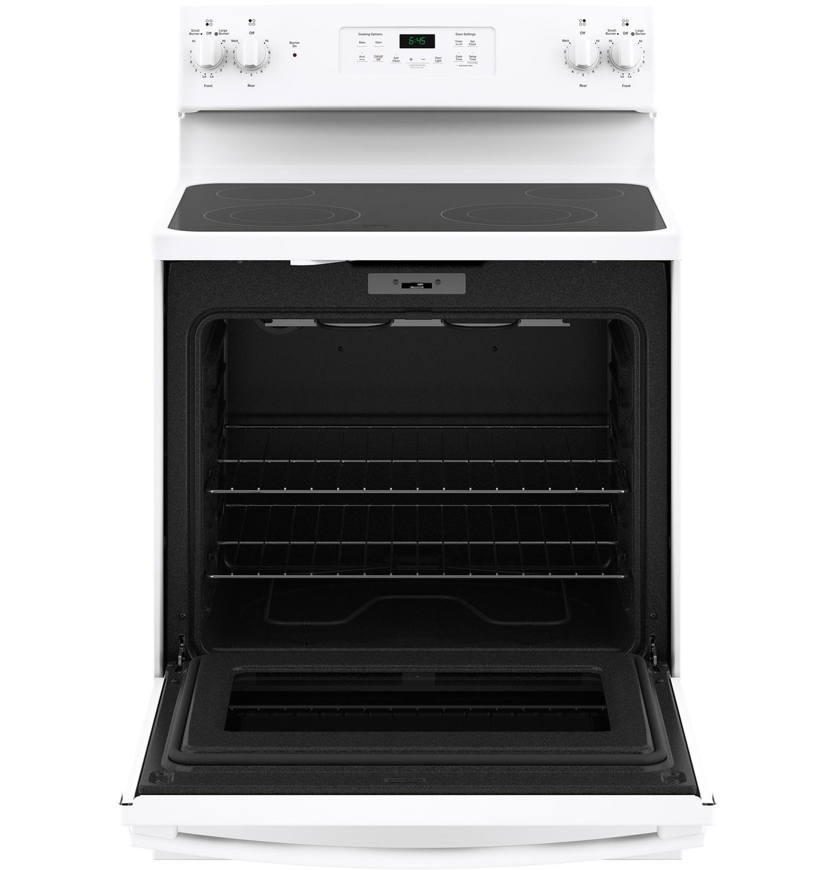 GE(R) 30" Free-Standing Electric Range - (JB645DKWW)