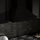 ZLINE Convertible Vent Wooden Wall Mount Range Hood in Black (KBCC) - (KBCC30)