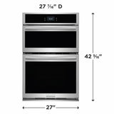 Frigidaire Gallery 27" Electric Wall Oven and Microwave Combination - (GCWM2767AF)