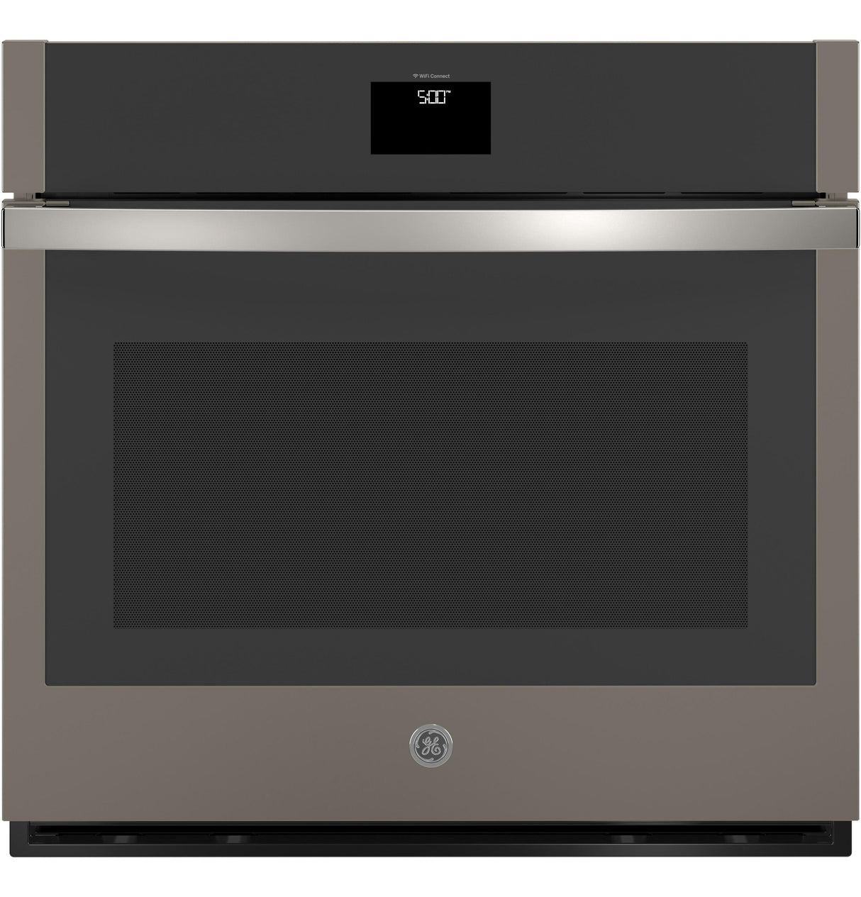 GE(R) 30" Smart Built-In Self-Clean Convection Single Wall Oven with Never Scrub Racks - (JTS5000ENES)