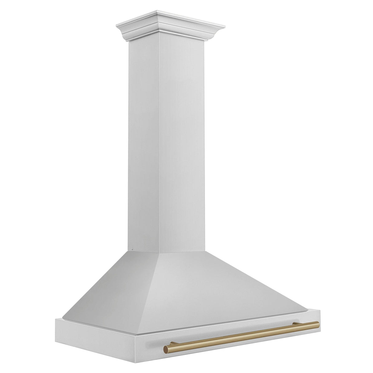 ZLINE 36 in. Autograph Edition Convertible Stainless Steel Range Hood with Stainless Steel Shell [Color: Champagne Bronze Accents] - (KB4STZ36CB)