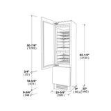 24" OVERLAY BUILT-IN WINE CELLAR - RIGHT DOOR - (F7IBW24O1R)