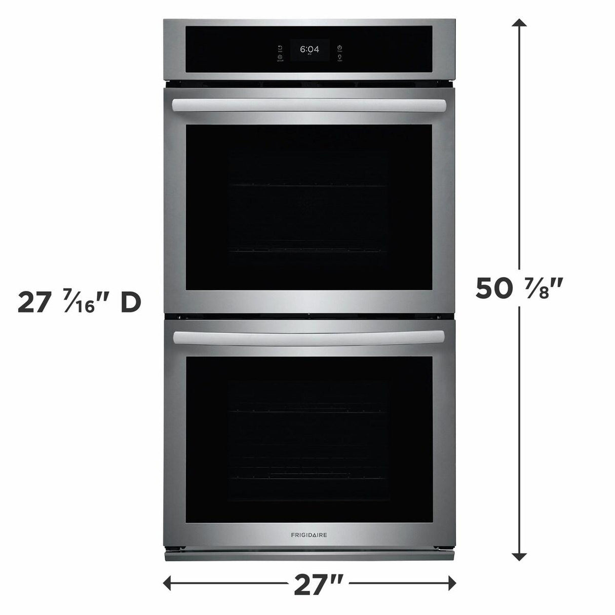 Frigidaire 27" Double Electric Wall Oven with Fan Convection - (FCWD2727AS)