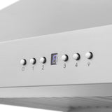 ZLINE 30 in. Wall Mount Range Hood in Stainless Steel with Built-in ZLINE CrownSound Bluetooth Speakers (KF2CRN-BT) - (KF2CRNBT36)