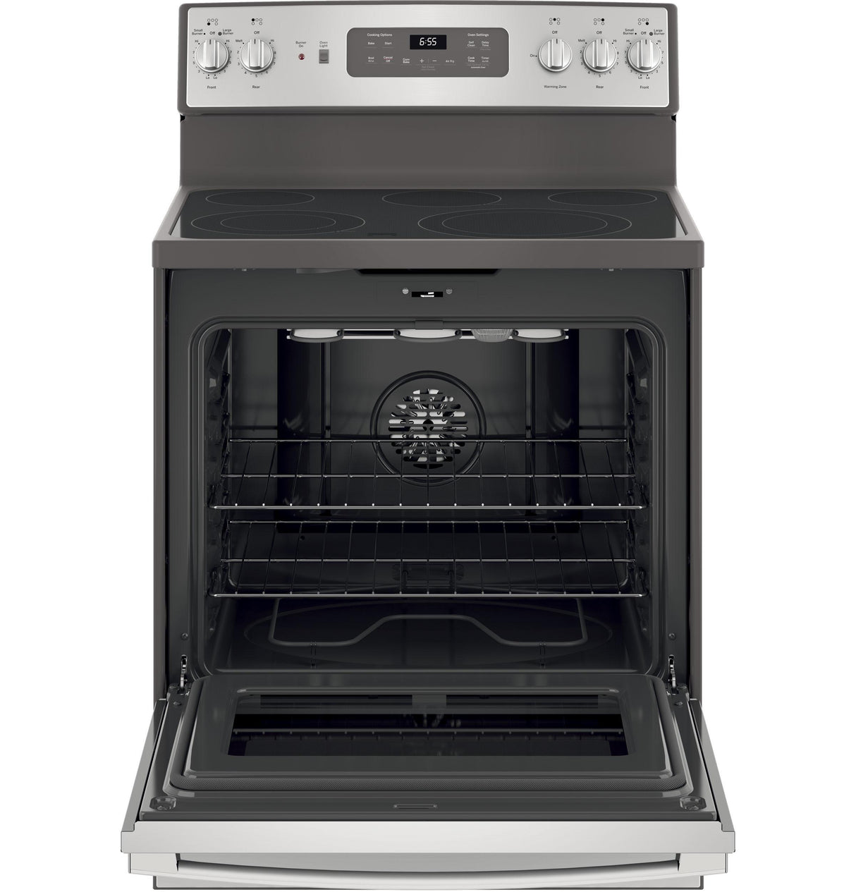 GE(R) 30" Free-Standing Electric Convection Range - (JB655SKSS)