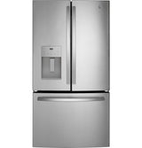 GE(R) ENERGY STAR(R) 25.7 Cu. Ft. Fingerprint Resistant French-Door Refrigerator - (GFE26JYMFS)