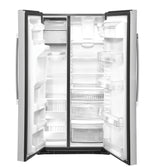 GE(R) 21.8 Cu. Ft. Counter-Depth Fingerprint Resistant Side-By-Side Refrigerator - (GZS22IYNFS)