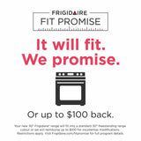 Frigidaire Gallery 30" Front Control Electric Range with Total Convection - (GCFE3060BD)