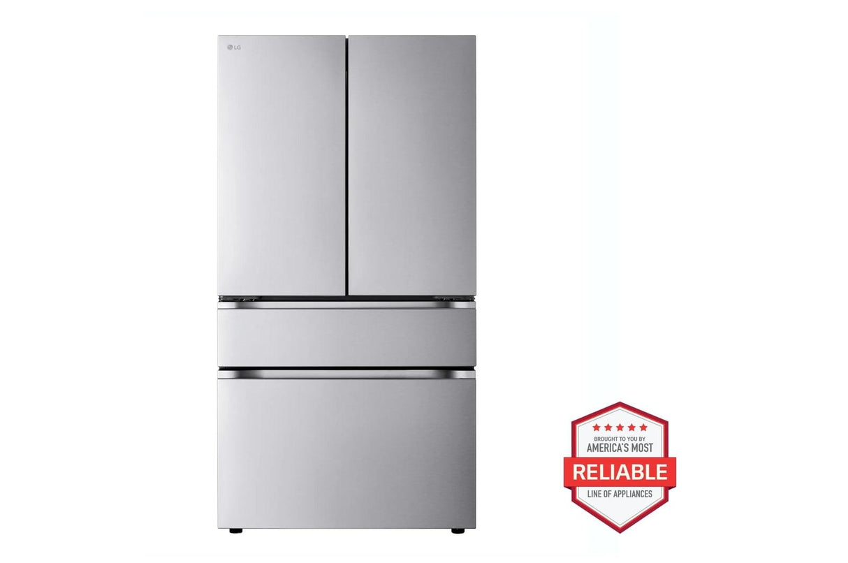 30 cu. ft. Smart Standard-Depth MAX(TM) 4-Door French Door Refrigerator with Full-Convert Drawer(TM) - (LF30S8210S)