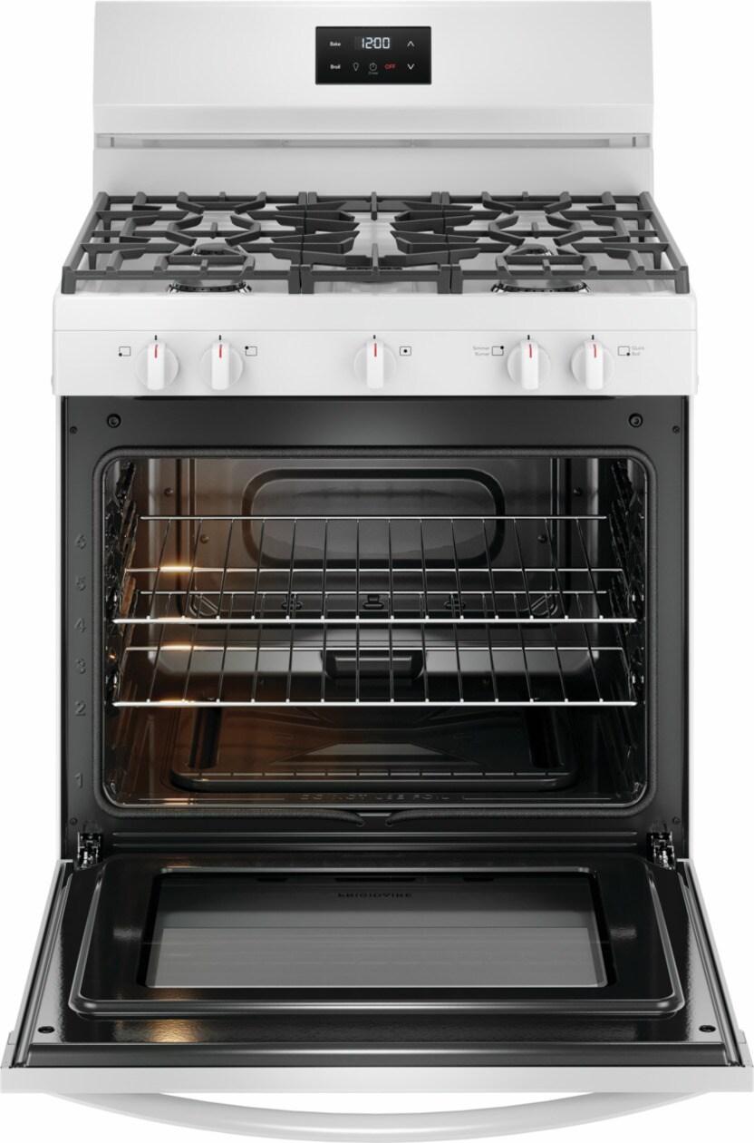 Frigidaire 30" Gas Range - (FCRG3052BW)