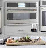 Caf(eback)(TM) 30" Smart Five in One Oven with 120V Advantium(R) Technology - (CSB913P4NW2)