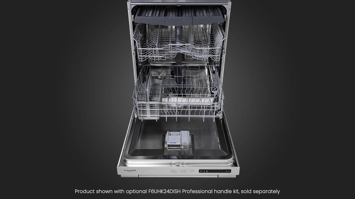 24" STAINLESS STEEL BUILT-IN DISHWASHER - (F6DWT24SS2)