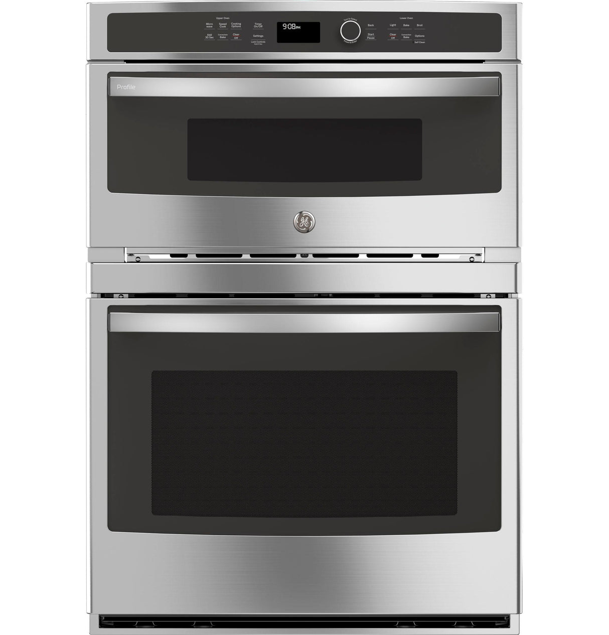 GE Profile(TM) 30 in. Combination Double Wall Oven with Convection and Advantium(R) Technology - (PT9800SHSS)