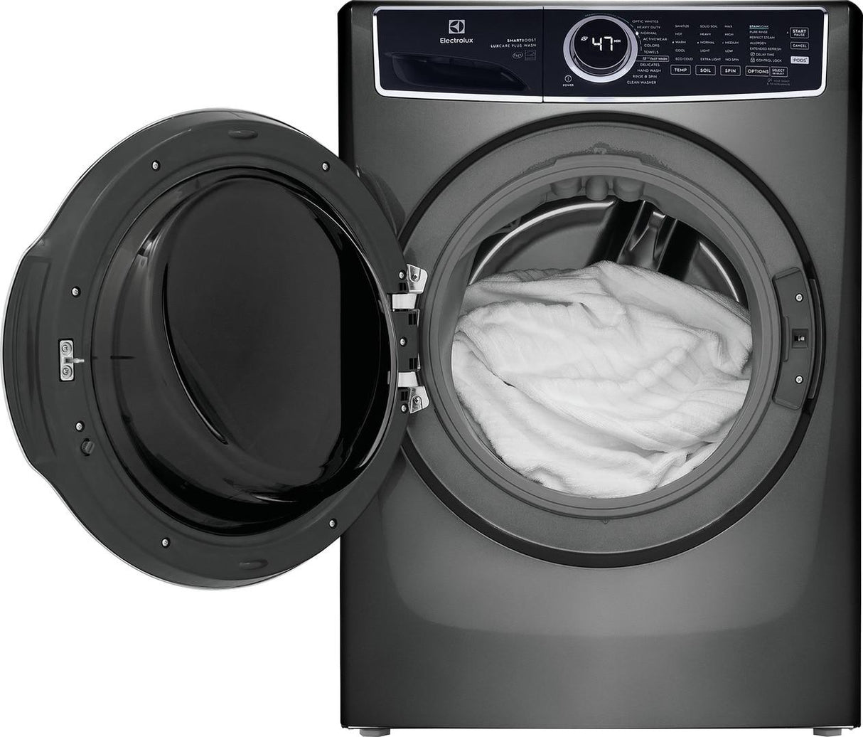 Electrolux Front Load Perfect Steam(TM) Washer with LuxCare(R) Plus Wash and SmartBoost(R) - 4.5 Cu. Ft. - (ELFW7637AT)