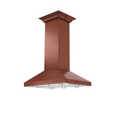 ZLINE 36 in. Designer Series Copper Island Mount Range Hood (8KL3iC-36) - (8KL3IC36)