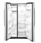 GE(R) 25.1 Cu. Ft. Fingerprint Resistant Side-By-Side Refrigerator - (GSS25IYNFS)