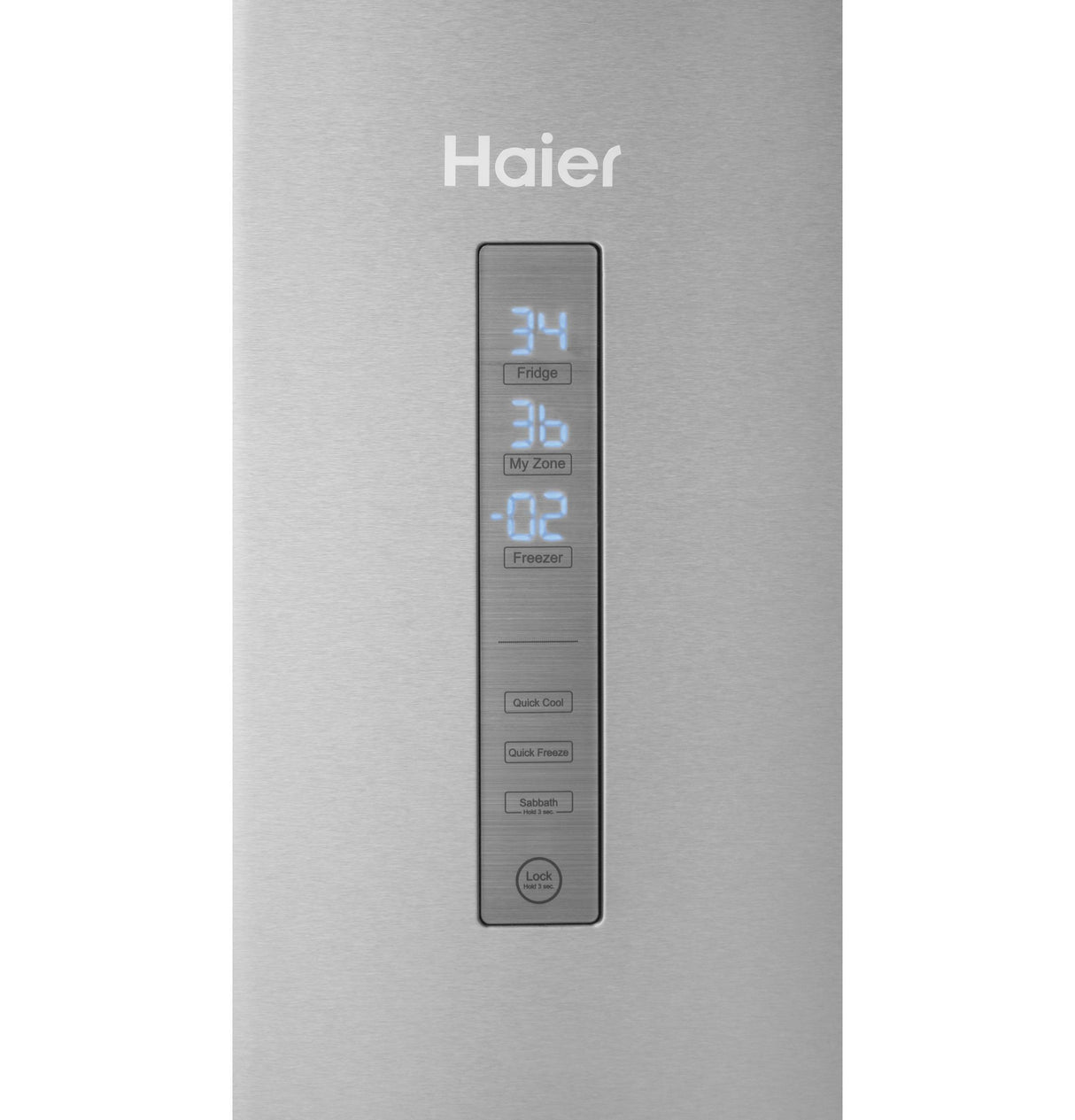 Haier ENERGY STAR(R) 15 Cu. Ft. Bottom Freezer Refrigerator - (HRB15N3BGS)