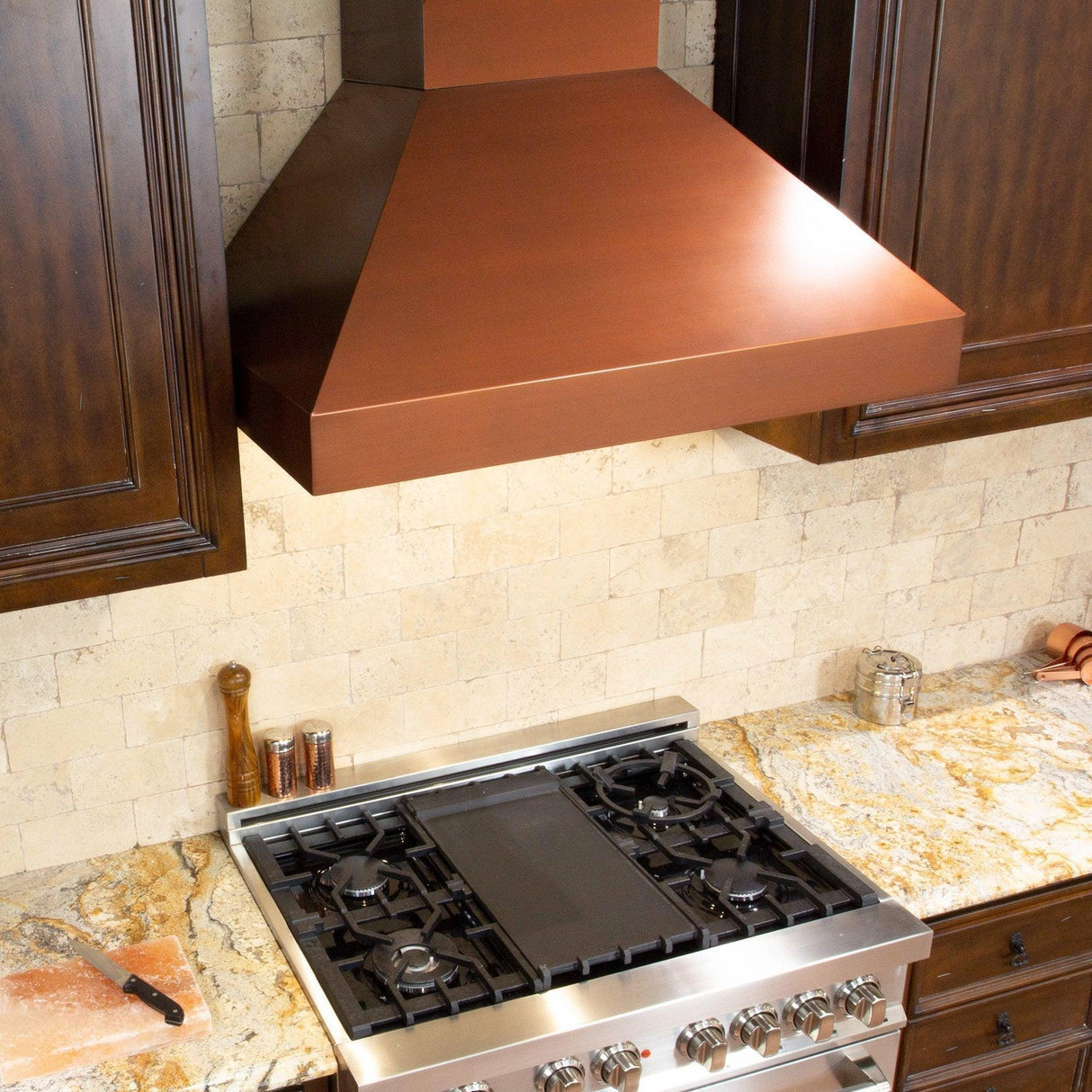 ZLINE Convertible Designer Series Copper Wall Mount Range Hood (8667C) - (8667C30)