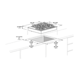 24" GAS COOKTOP - (F4GK24S1)