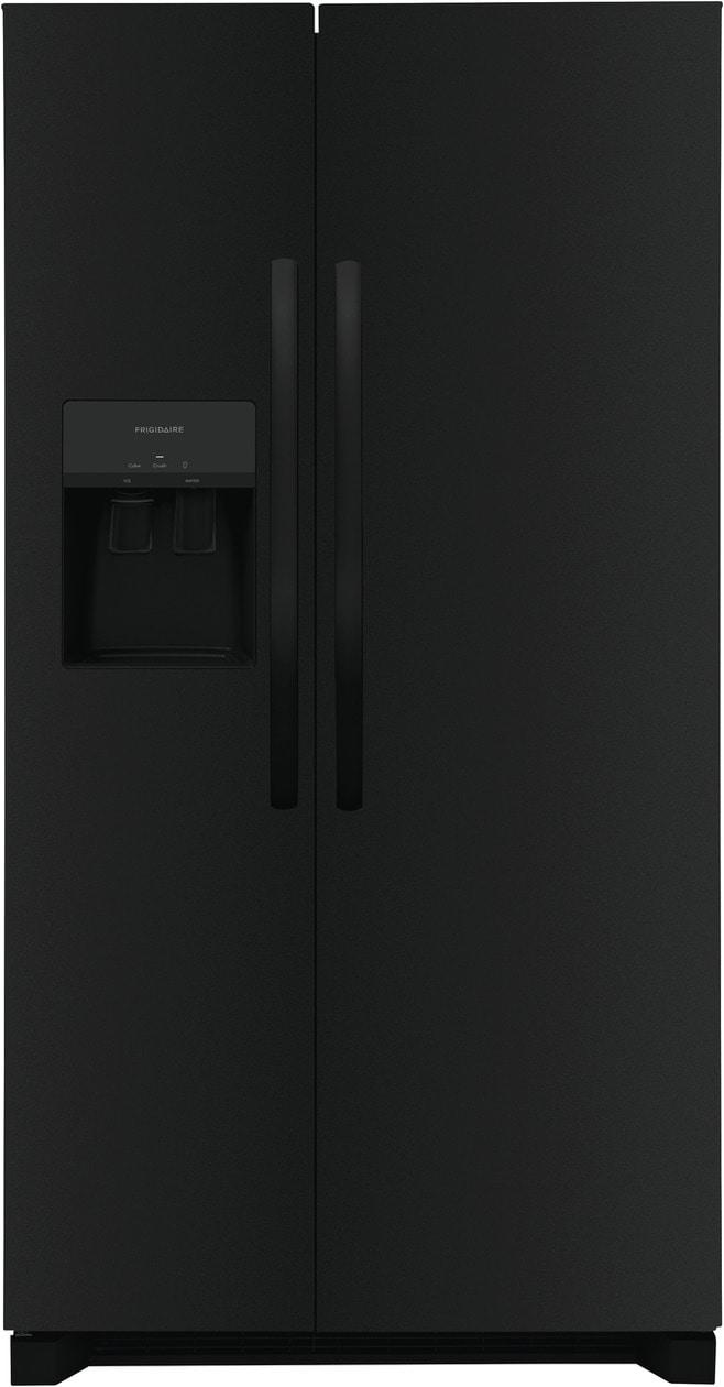 Frigidaire 25.6 Cu. Ft. 36" Standard Depth Side by Side Refrigerator - (FRSS2623AB)