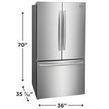 Frigidaire Gallery 28.8 Cu. Ft. Standard-Depth French Door Refrigerator - (GRFN2853AF)