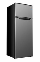 Danby 7.4 cu. ft. Apartment Size Top Mount Fridge in Stainless Steel - (DPF074B2BSLDB6)