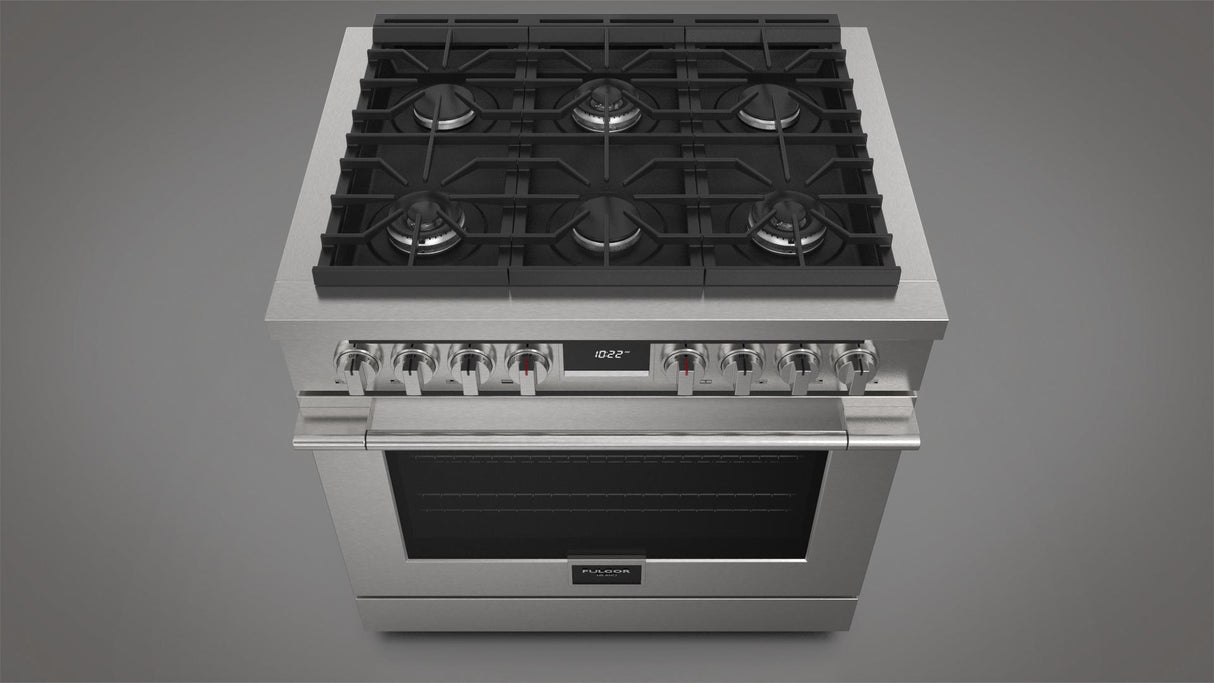 36" DUAL FUEL RANGE - (F4PDF366S1)