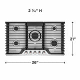 Frigidaire Gallery 36" Gas Cooktop - (GCCG3648AS)