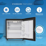 Danby 1.7 cu. ft. Compact Fridge in Black - (DAR017A3BDB)