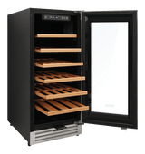 Thor Kitchen 15-inch Single Zone Wine Cooler, 33 Wine Bottle Capacity - Model Twc1501 - (TWC1501)