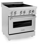 ZLINE 30" 4.0 cu. ft. Induction Range with a 4 Element Stove and Electric Oven in Stainless Steel (RAIND-30) [Color: Stainless Steel] - (RAIND30)