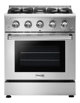 Thor Kitchen 30-inch Professional Liquid Propane Range - Hrg3080ulp - (HRG3080ULP)