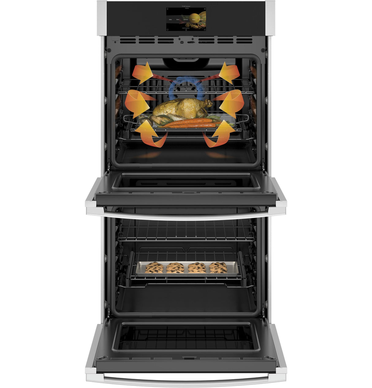 GE Profile(TM) 27" Smart Built-In Convection Double Wall Oven - (PKD7000SNSS)