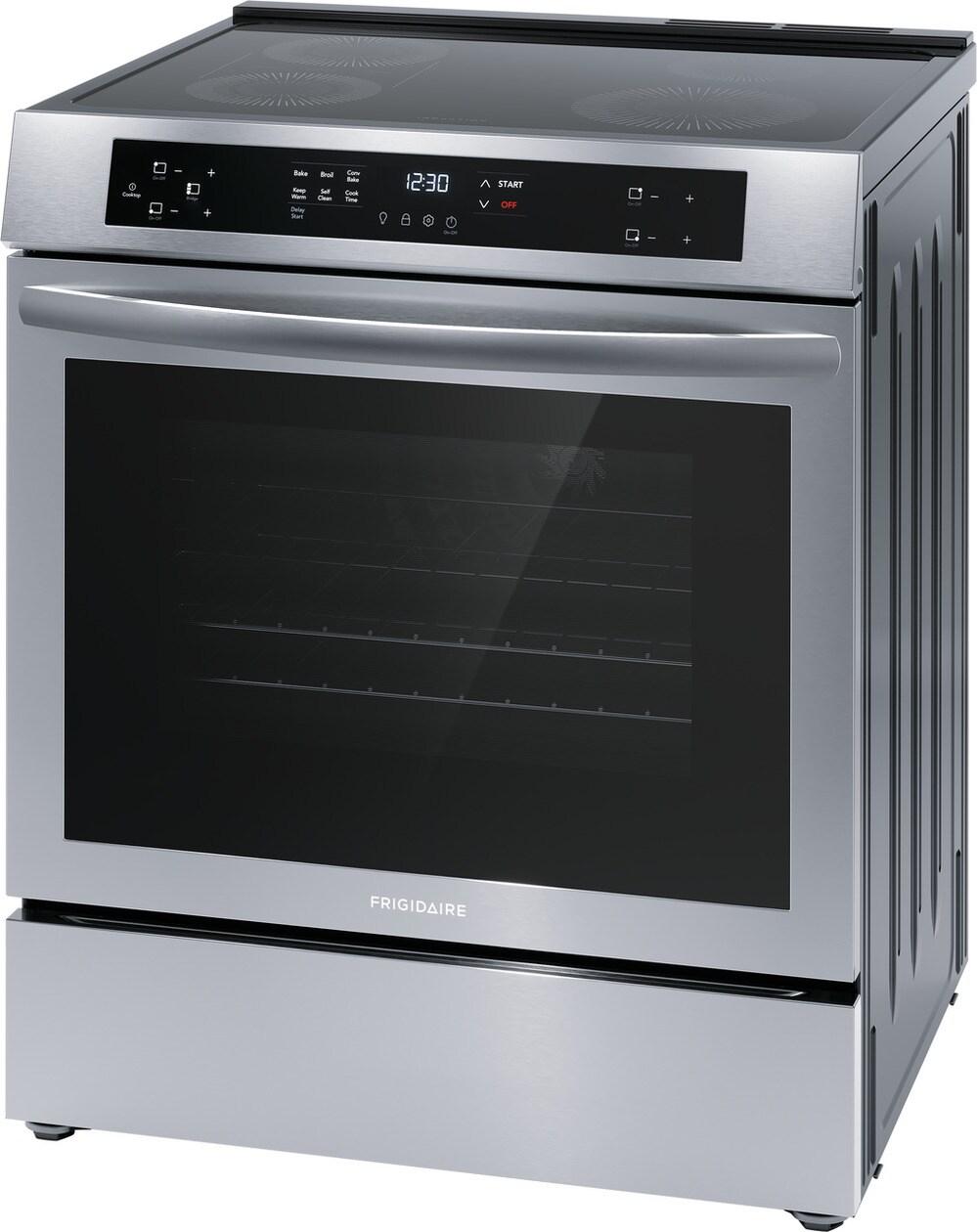 Frigidaire 30" Front Control Induction Range with Convection Bake - (FCFI3083AS)