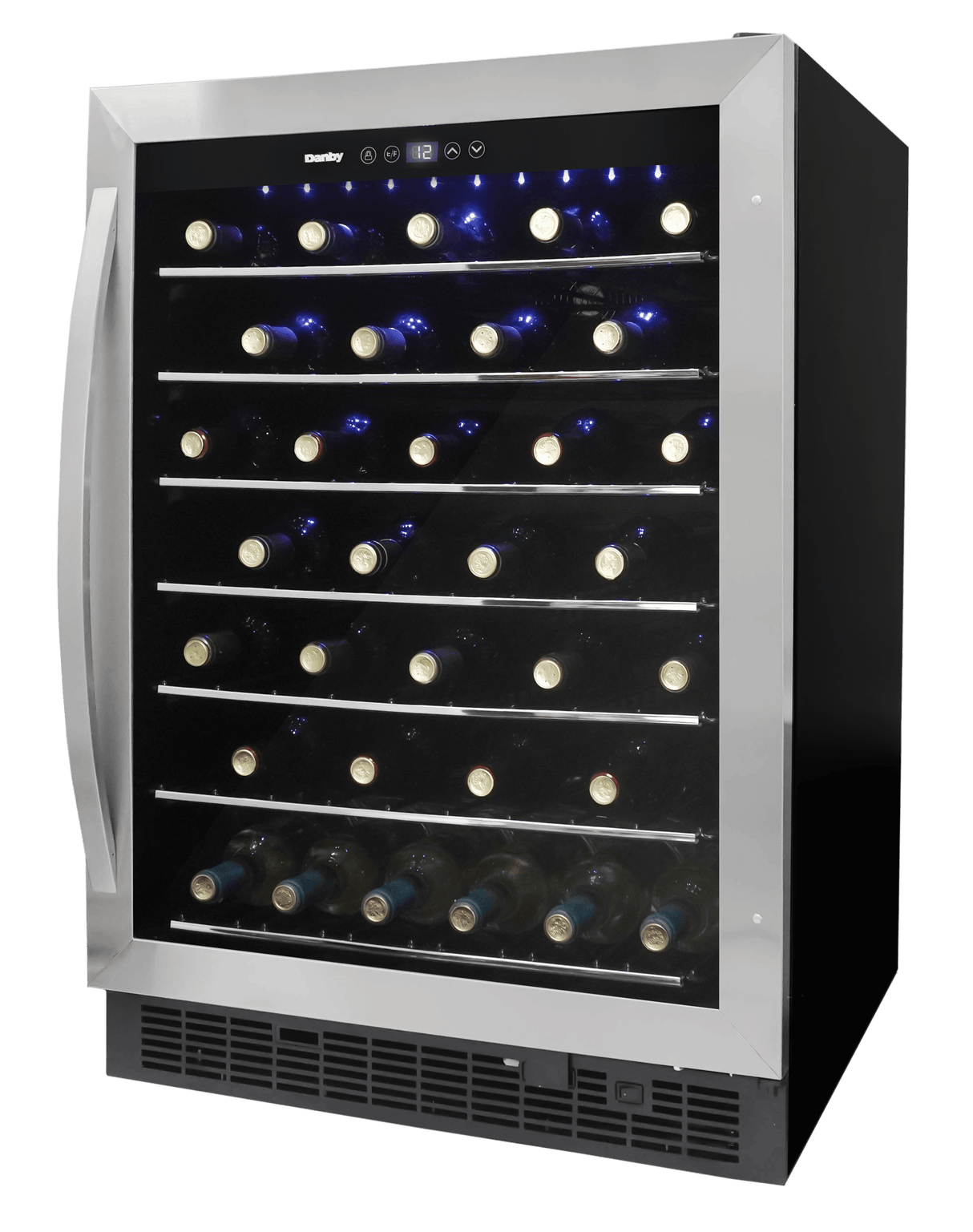 Danby 60 Bottle Built-in Wine Cooler in Stainless Steel - (DWC057A1BSS)