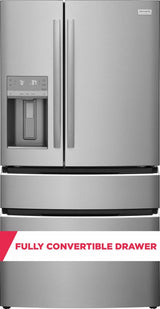 Frigidaire Gallery 26.3 Cu. Ft. Standard-Depth 4-Door French Door Refrigerator - (GRMS2773AF)