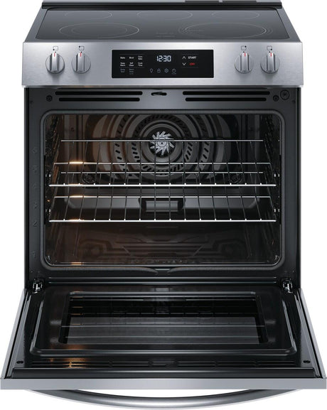 Frigidaire 30" Front Control Electric Range - (FCFE3083AS)