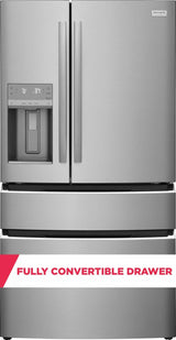 Frigidaire Gallery 21.5 Cu. Ft. Counter-Depth 4-Door French Door Refrigerator - (GRMC2273CF)