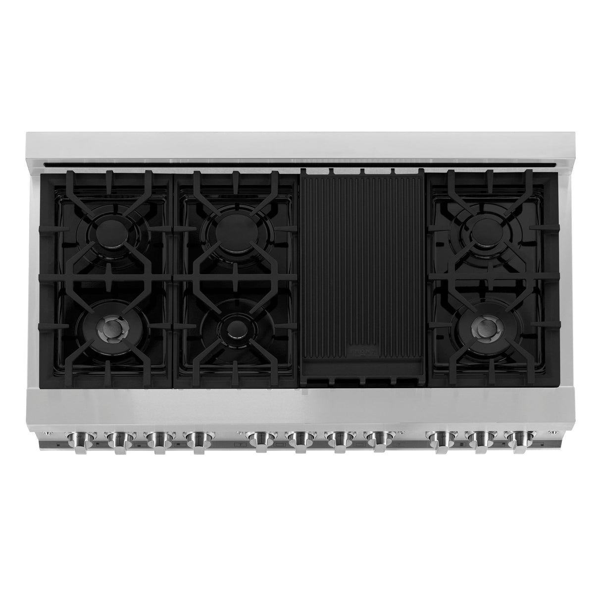 ZLINE 48 in. Dual Fuel Range with Gas Stove and Electric Oven in Stainless Steel (RA48) [Color: Stainless Steel] - (RA48)