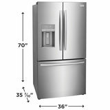 Frigidaire Gallery 27.8 Cu. Ft. Standard-Depth French Door Refrigerator - (GRFS2853AF)