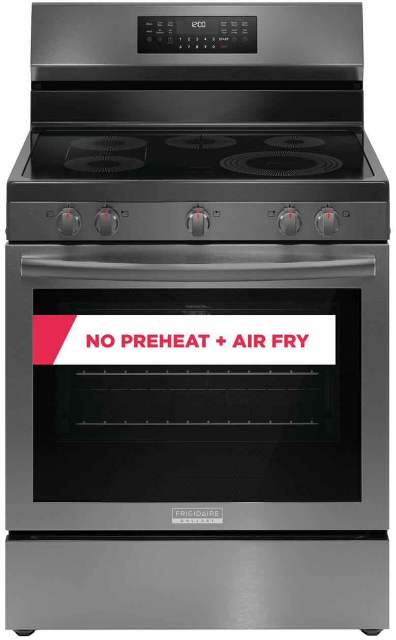 Frigidaire Gallery 30" Rear Control Electric Range with Total Convection - (GCRE3060BD)