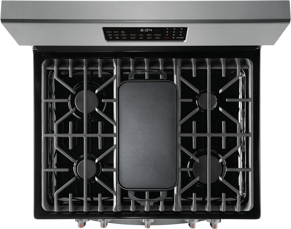 Frigidaire Gallery 30" Freestanding Gas Range with Air Fry - (GCRG3060AD)