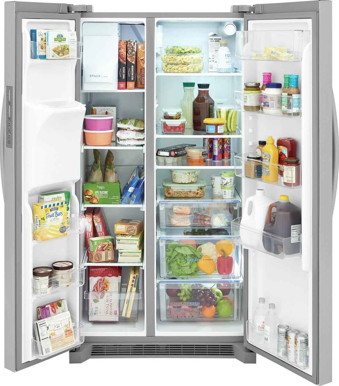 Frigidaire 22.3 Cu. Ft. 36" Counter Depth Side by Side Refrigerator - (FRSC2333AS)