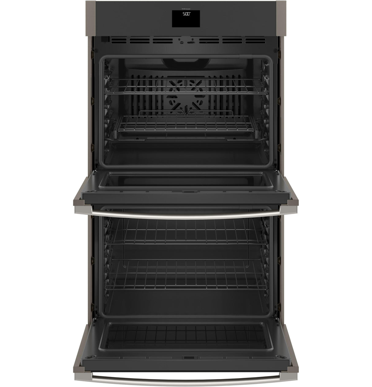 GE(R) 30" Smart Built-In Self-Clean Convection Double Wall Oven with Never Scrub Racks - (JTD5000ENES)