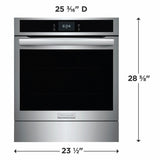 Frigidaire Gallery 24" Single Electric Wall Oven with Air Fry - (GCWS2438AF)