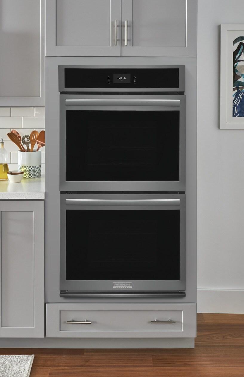 Frigidaire Gallery 27" Double Electric Wall Oven with Total Convection - (GCWD2767AD)